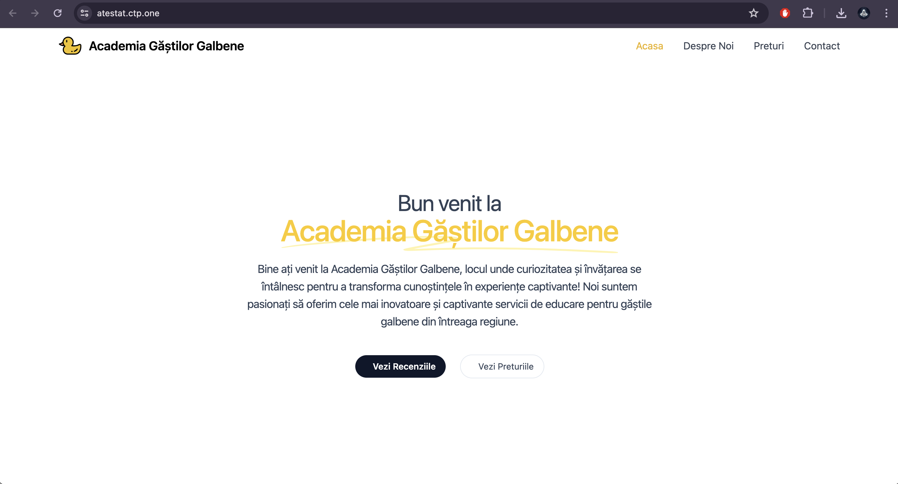 Academia Gastelor Galbene